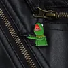 Frog And A Gun Enamel Pins Custom Design Brooches Lapel Badges Cartoon Cute Animal Jewelry Gift for Friends