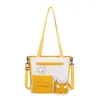 Shoulder Bags Female Purse Of Canvas Japanese Bag For Students Literature And Art Large-capacity Postman School 2024