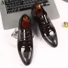 Jurk Schoenen Lakleer Mannen Derby Elegant Pak Voor Kantoor 2024 Zapatos De Vestir Los Hombres Chaussure