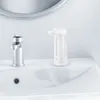 Dispensador de sabão líquido desinfetante abs desinfecção automática por indução inteligente lavagem das mãos sem contato para cozinha 330ml bateria embutida