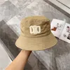 Summer Beach Bucket Hat Fashion Outdoor Wide Brim Hats Designer Caps for Women Men 3 Colors