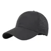 Ball Caps Unisex Hat Breathable Adjustable Sweat-wicking Baseball Men Women Hollow Out Sun Protection Cap