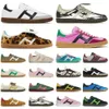 Chaussures de créateurs Hommes Femmes Pays de Galles Bonner Chaussure Imprimé Léopard Argent Métallisé Valentine Rose Sportif Et Riche Handball Spezial Luxe Chaussures Pour Hommes Baskets Baskets Dhgate