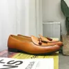 Casual Shoes Tassel Men Driving Moccasins Leather Male Flats Zapatos Hombre Footwear Loafers Chaussures British Style