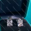 Brincos femininos requintados, brincos clássicos de diamante, alta qualidade, para mulheres, prata, joias de luxo, presente de dia dos namorados, atacado