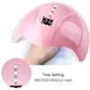 2024 36W 30S/60S/99S UV Light Nail Gel Torter Lamp LED Nail Lamp USB Hög Power Intelligent induktion Lätt nagelvårdsmaskin Toolnail Gel UV