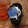 Montres étanches de bracelet de luxe Watch Designer Watch Men's Men's Fashion Le cuir de mode STRAP MULTIFUTIONNEMENT