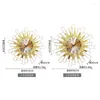 Väggklockor modern stor klocka lyxig elektronisk tyst mekanism gyllene hängande metall relogio de parede heminredning