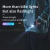 Lights Rockbros Bike Front Light Araproping USB USB RECHARGable Bicycle Light Cycling Headlight LED 2000mAh Placer Lampe MTB Road Bike Lampe