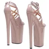 Dance Shoes Wome Fashion 23CM/9inches PU Upper Platform Sexy High Heels Sandals Pole 008