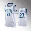 Maglie da basket Anthony Edwards Karl Anthony Towns Rudy Gobert Uomo 2023-24 Maglia City Authentic