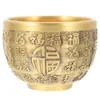 Kommen messing ornamenten huizendecoratie versiering Chinese schat bowl geld Desktop Office Gold Basin Tabletop