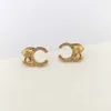 2022 Top quality Charm stud earring in 18k gold plated and lion shape for women wedding jewelry gift have box stamp PS4316A241l