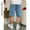 Men's Jeans Summer American fashion casual retro denim shorts Korean street clothing straight loose cargo pants Harajuku jeans mens clothingL2404