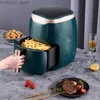 Air Fryers 8L air fryer household large capacity electric fryer intelligent oil-free multifunctional electric fryer micro LED touch Y240402