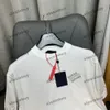 Xinxinbuy Hommes Designer Tee T-shirt 2024 Italie Chemise en tricot de printemps Lettre manches jacquard manches courtes coton femmes gris noir abricot M-2XL