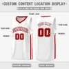 Custom Mesh Fashion Basketball Jersey for Men Youth Personalized Gift Sport Shirt Design Your Own Name And Number 240321