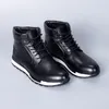 Hiver High British Top Style Vintage Leather Men's Casual Boots Business Botas Para Hombre A3 986 854