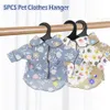 5st/Set Plastic Hanger S/L Pet Clothes Storage Dog Cat Clothes Rack Hund Hanger Plastic Puppy Big Dog Hanger Pet Supplies