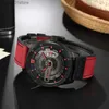 Armbandsur Curren Top Brand Luxury Fashiong Casual Business Wrist Leather Str Male Clock Military Quartz Men es Reloj Hombre L240402