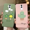 Cell Phone Case Fall för Huawei Mate 20 Lite Fashion Design Silicone Matte Protective Back Cover 20Lite Mate20 Funna Bumper 2442