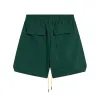 Rhude Basketbalshort Heren Fi Strand Korte Hardloopbroek Sport Fi Shorts Zomer Casual Veelzijdig Sneldrogend Ademend Mesh Board