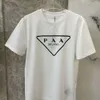 summer men t shirt designer T shirts mens womens fashion inverted triangle letter print graphic tee casual loose short sleeve tops two Color