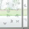 Adesivi per finestre Il vetro statico creativo a molla si aggrappa per prevenire l'incidente anticollisione degli uccelli Fornitura di decorazioni per la casa