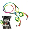 Colliers pour chiens, ceinture de marche, laisse de sécurité pour entraînement portable à double laisse