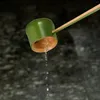 Juego de vajillas Ceremonía de cuchara de agua de bambú de té japonés