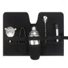 Sacos de armazenamento Bar Bartender Bag Canvas Cocktail Shaker Tool Kit Pack Juice Making Set