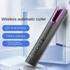 Iron de curling automatique sans fil USB rechargeable rotation grand volume non blessé Hair Lazy Man Electric Coil Rod 240325