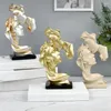 Dekorative Figuren Dekoration Innen Schlafzimmer Wohnzimmer Home Decor Kunst Paar Desktop Ornamente Figur Statue Harz Handwerk Skulptur