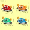 Electric/RC Animals Crling Crab Tummy Time Baby Sensory Toys Infant Learning Crl Toddler Development Babies Interactive Walking Birthday Gift YQ240402