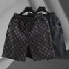 Dou Dian Zomer Nieuwe Split Ice Silk Strandbroek Trendy Casual Shorts voor heren