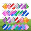 1248 PCS Mini Pop Push Pack Keychain Fidget Bulk Antianxiety Stress Relief Hand Toys Set for Kids Adults Gifts 2206232682993