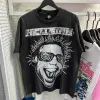 Designer T-shirt Marque Helstar Men and Women Well Star Star Short Sheeve Tee Streetwear Streetwear Hip Hop Fashion Short Best ZQG6