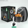 Fryers d'air 8 Quart Air Fryer Grands ustensiles de cuisine électriques à air électrique XL Four avec 7 préréglages LCD Digital Screen et non gradué Delta Y240402