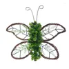 Decorative Flowers 1PC Simulation Lavender Butterfly Vine Decoration Commercial Living Room Foyer Window Garden Courtyard Home