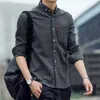 Spring/summer Thin Plaid Long Sleeved Shirt for Mens Loose Instagram Trendy Korean Construction Site Work