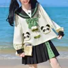 服はかわいい幼稚園JKユニフォームパンダルーズセーラースーツスクールガールコスプレ女性ファッション