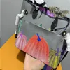 本物のレザー2ピースセット女性ハンドバッグデザイナーカボチャショッピングバッグトートウォレットショルダーバッグ女性ヤヨイクサマクロスボディ財布