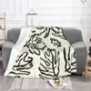 Blankets Flower Textured Plaid European Blanket Lightweight Breathable Decorative Bed Throw For Easy Care Machine Affordable