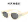 Óculos de sol moda mulheres sol vidro estilo coreano gato olho forma uv400 proteção masculino feminino legal vintage