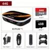 Super Console X3 Plus -Retro Game Console Compatible With 50+Emulators Such As ARCADE/SS/MAME/DC, Video Game Console Android 9.0 And 4.6 Game System With 2 Controllers