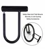 Vélo U Lock Vélo Cyclisme En Acier Anti-Vol Vélo Serrure De Sécurité Cyclisme Accessoire De Sécurité Avec Support De Montage Clé Bike Locks6539489