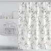 Dusch gardiner gardin juldekor badrum tillbehör digital tryckning tjockare polyester bad varm vattentät