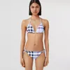 Zagraj w luksusową markę bikini projektant Sexy Beach Bikini Swim garnitur moda Letter Latice Koronkowy unm Summen podzielony strój kąpielowy dla kobiet