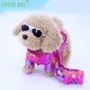 Enfants Cadeaux de Noël Robot Jouets Électriques En Peluche Chien Poupées Chanter Danse Interactivement gle Fesses Kid Animaux Figure VD107 240325