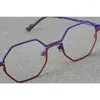 Zonnebrilmonturen Zuiver titanium brillen voor mannen Zakelijke stijlbrillen ondersteunen aangepaste graden elegante frameglazen